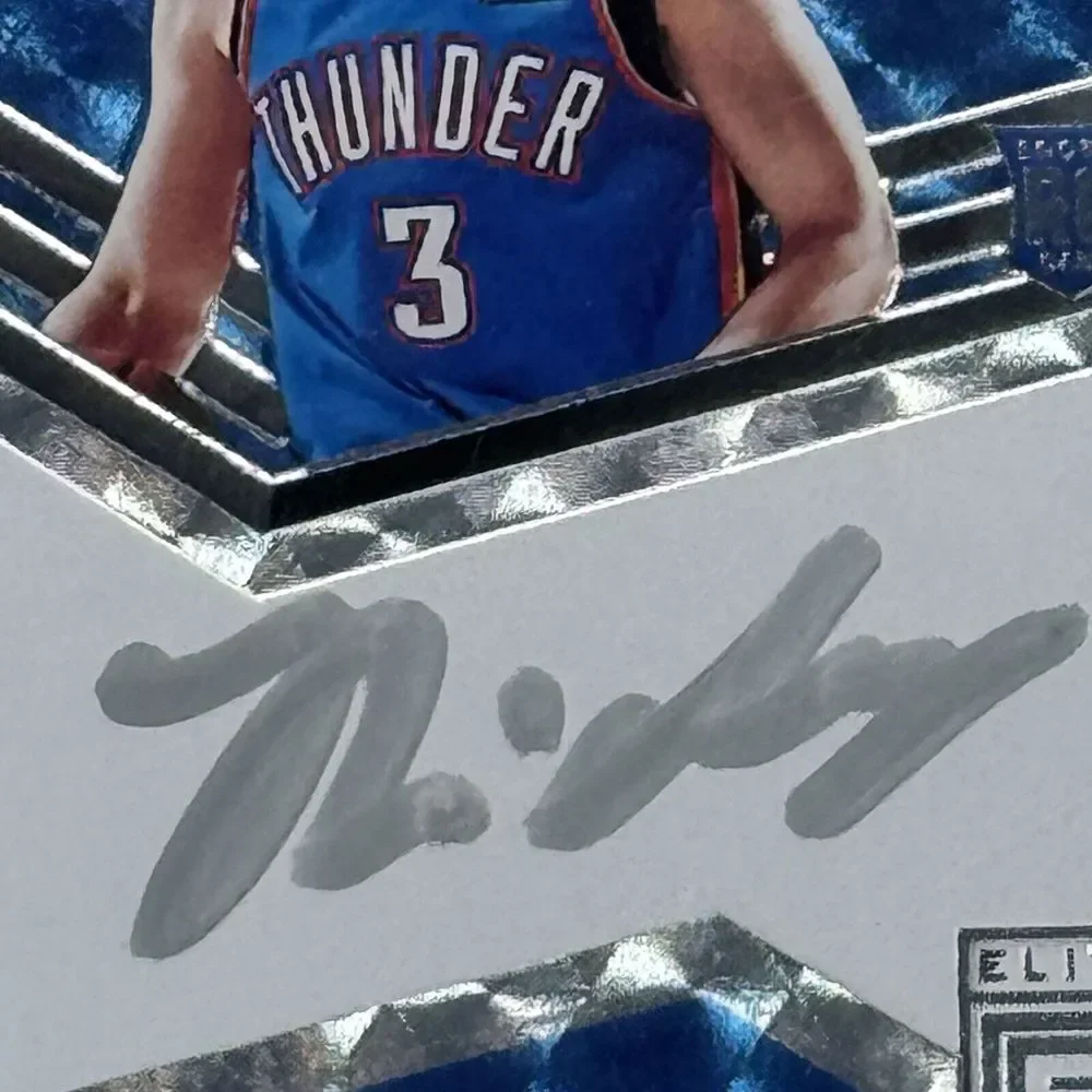 2021-22 Donruss Elite Pen Pal Josh Giddey RC Rookie On-Card Auto /149!! Silver‎
